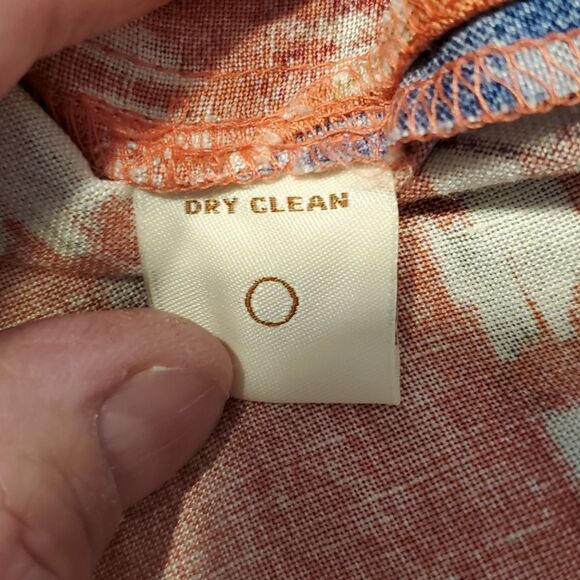 Multicolor Tie Dye Coral Spring Top in Size M - Picture 14 of 15